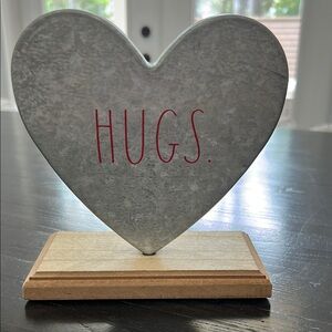 Rae Dunn Heart-Shaped Metal Decor